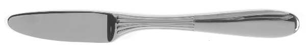 Tulle (Stainless, Glossy Finish) Master Butter Spreader, Solid Piece