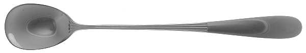 Tulle (Stainless, Glossy Finish) Iced Tea Spoon
