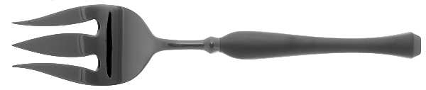 Bellaire Ice (Stainless) Medium Solid Cold Meat Serving Fork