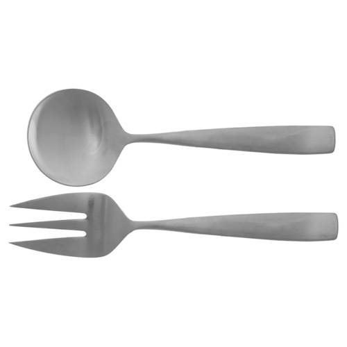 Bolo (Stainless) (2 Pc) Solid Salad Set