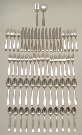 Bolo (Stainless) 62 Piece Set