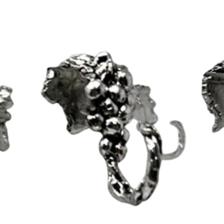 Grape (Aluminum, Hollowware) Metal Punch Cup Hook (To Be Used on Punch Bowl)