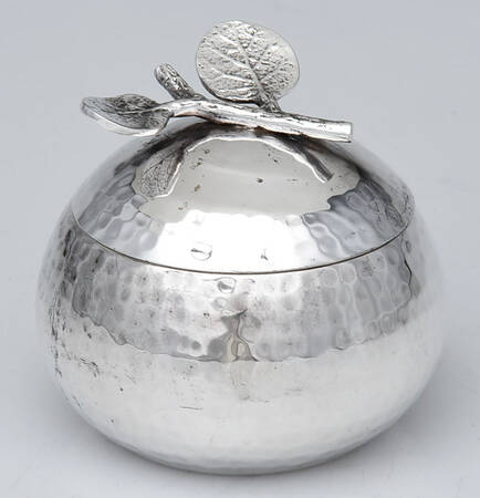 Botanical Leaf (Nickelplate, Hollowware) by Michael Aram