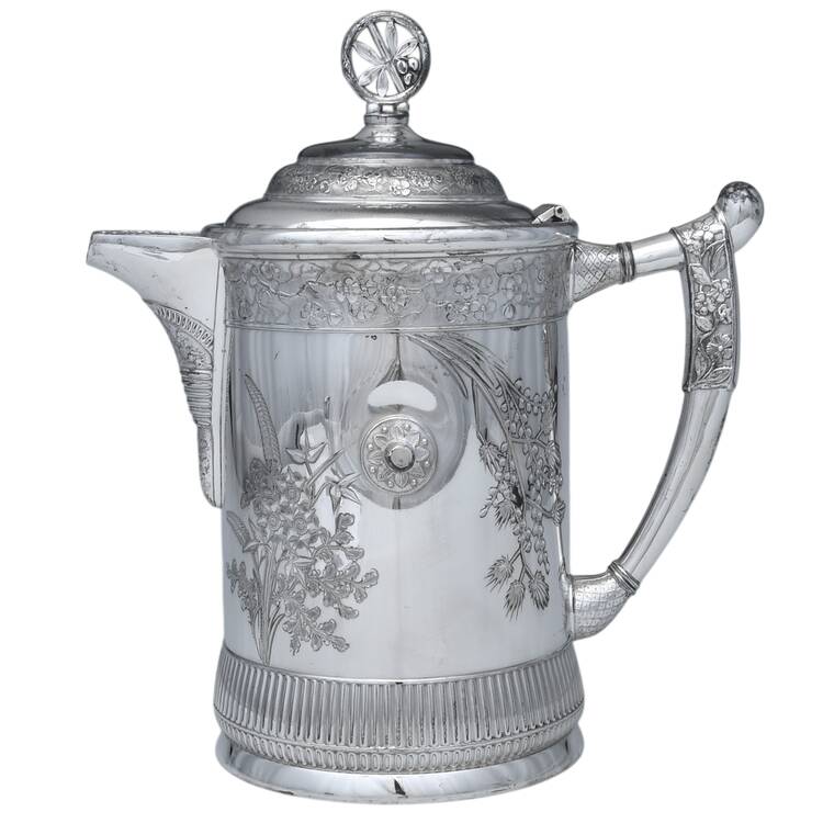 1509 (Silverplate, Hollowware) Silverplate Water Pitcher