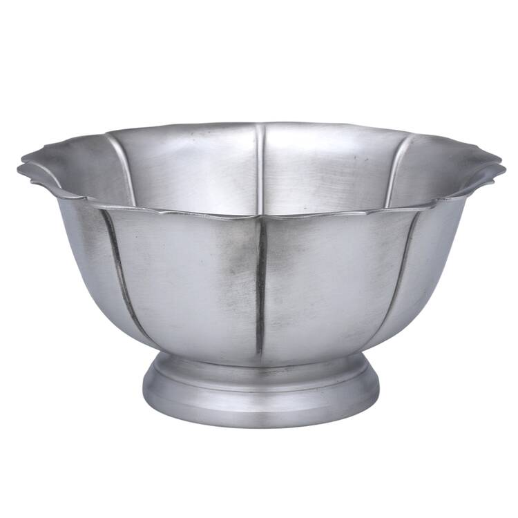 Colonial (Pewter, Hollowware) 6" Round Pedestal Bowl by Luther Boardman & Son
