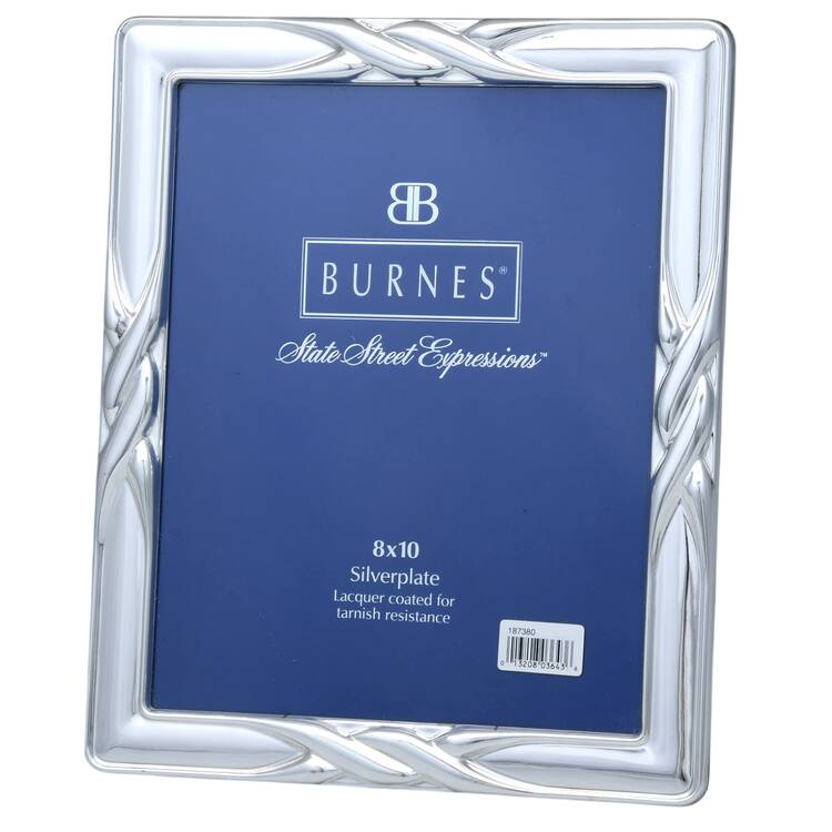 Silverplate Hollowware Frame-Holds 8" X 10" Picture