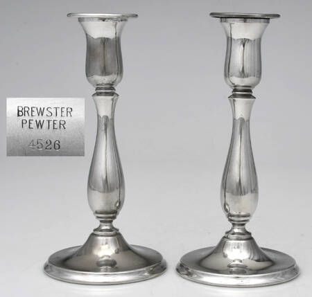 4526 (Pewter, Hollowware) by Brewster Pewter