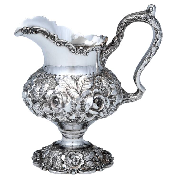 Repousse (Sterling, Hollowware) Creamer