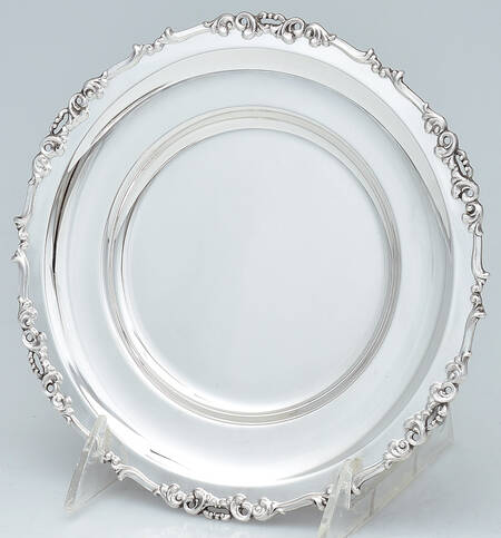 CXU10 (Sterling, Hollowware) 7" Salad Plate