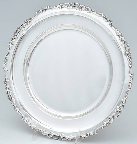 CXU10 (Sterling, Hollowware) 11" Dinner Plate