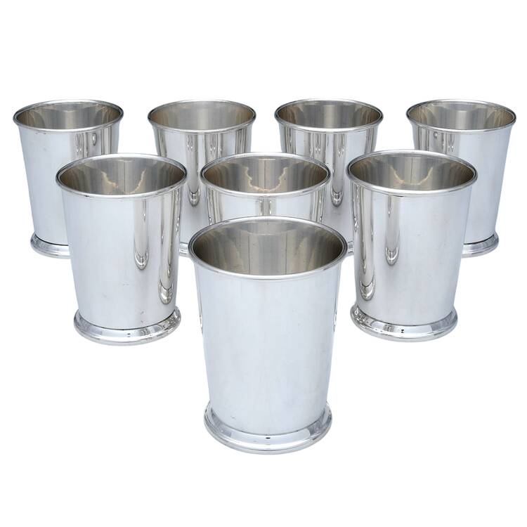 Sterling Hollowware Mint Julep - Set of 8