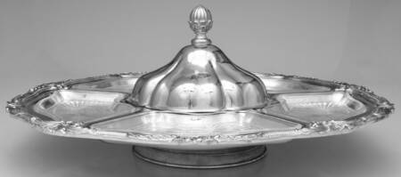 ENV2 (Silverplate, Hollowware) 7 Piece Lazy Susan
