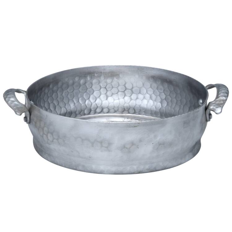 Aluminum Hollowware 1.5 Qt Round Covered Casserole W/No Lid