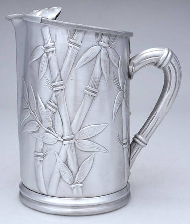 Bali Bamboo (Aluminum, Hollowware) Ice Lip Water Pitcher