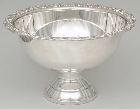 FBR25 (Silverplate, Hollowware) Punch Bowl