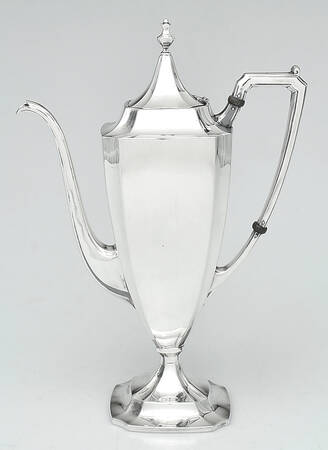 3939 (Sterling, Hollowware) Sterling Demitasse Pot