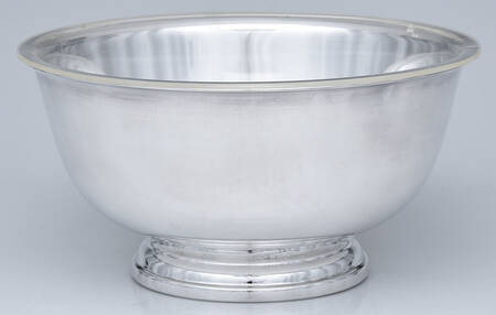 Paul Revere Bowls (Silverplate, Hollowware) 10" Paul Revere Bowl & Plastic Liner