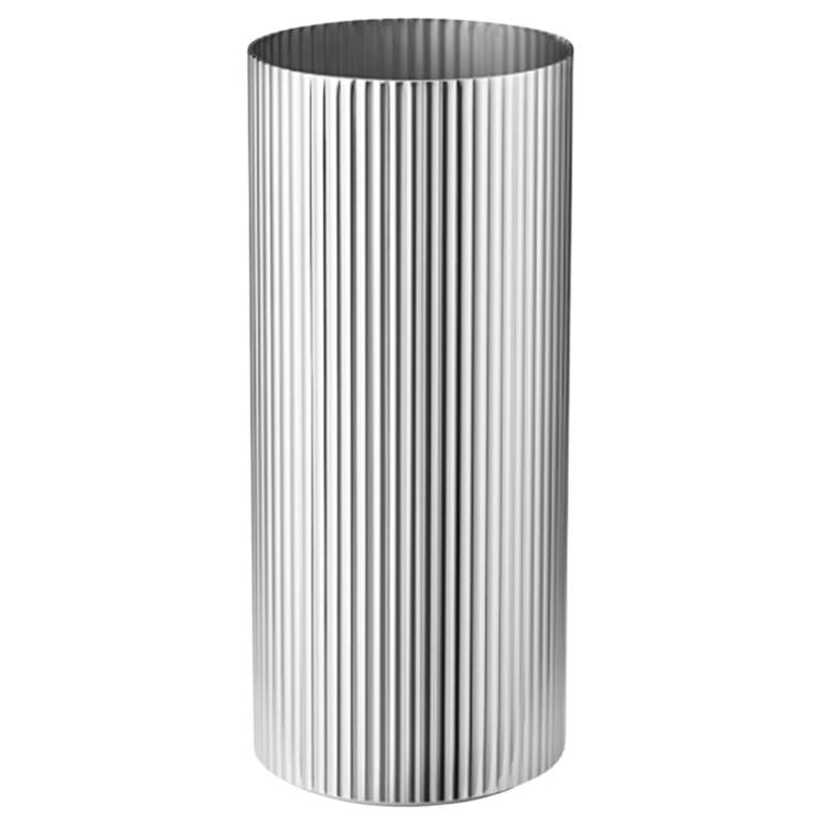 Bernadotte (Chrome Plated Stainless) 7" Vase
