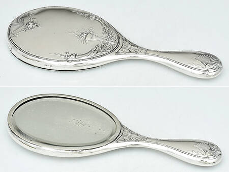 H8MH8M1 (Hollowware) Mirror with Handle