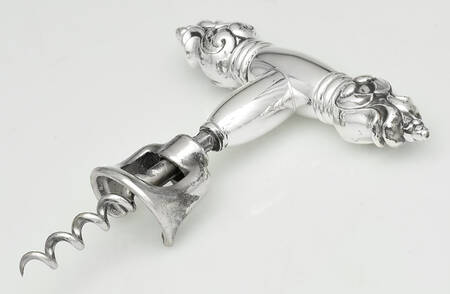 Royal Danish (Sterling, Hollowware) Corkscrew