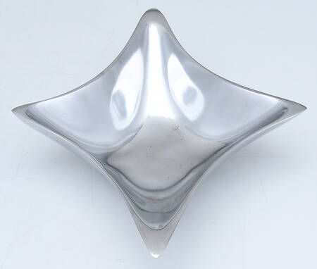 Aluminum Hollowware Snack Bowl