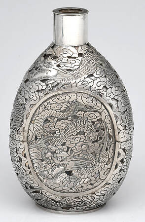 Sterling Hollowware Sterling Overlay Wine Decanter, No Stopper