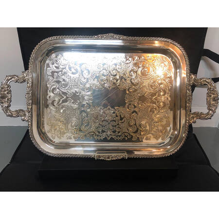 Old English Reproduction (Slvp, Hlwr) by Norman Silverplate