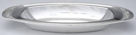 Coronation (Silverplate, Hollowware) Double Vegetable Bowl-No Lid