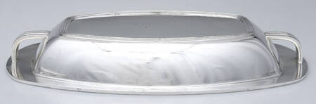 Coronation (Silverplate, Hollowware) Double Vegetable Bowl-Lid