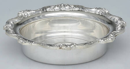 Old English (Silverplate, Hollowware) Wine Bottle Coaster