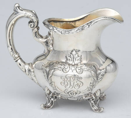 Burgundy (Sterling, Hollowware)  Creamer
