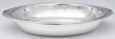 Sdn30 (Silverplate, Hollowware) 13" Double Oval Vegetable No Lid by Sheridan Silver Co