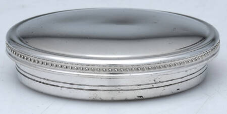 Pewter Hollowware Trinket Box