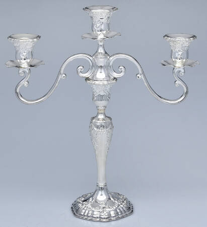 Old Master-Embossed(Silverplate, Roses-Scrolls) by Towle Silver