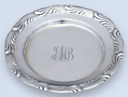 Wave Edge (Sterling, 1884, Waves, Hollowware) Butter Pat