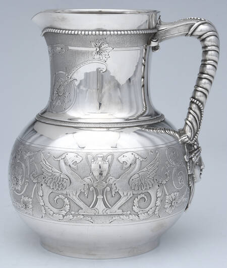 1511 (Sterling, Hollowware) Sterling Water Pitcher