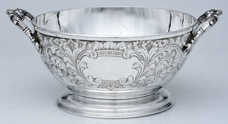 4122 (Sterling, Hollowware) 1 Qt Round Covered Casserole-No Lid