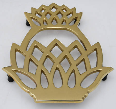 Brass Trivets-Brass Hollowware Trivet