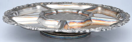 Baroque (Silverplate, Hollowware, Older) Base Only for Lazy Susan