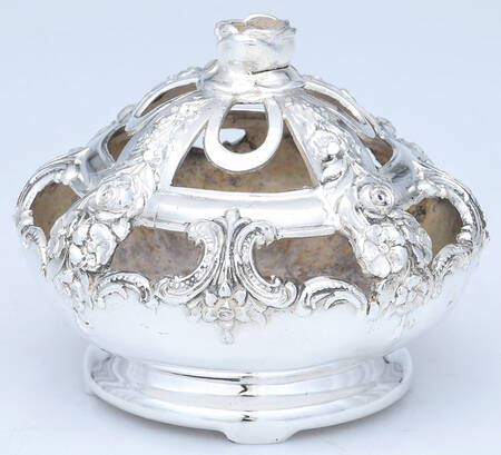 Baroque (Silverplate, Hollowware, Older) Floral Frog