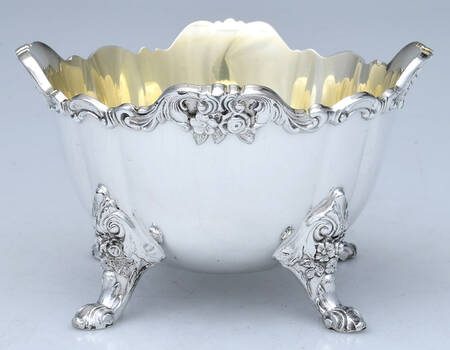Rose Point (1200, Silverplate, Hollowware) Waste Bowl