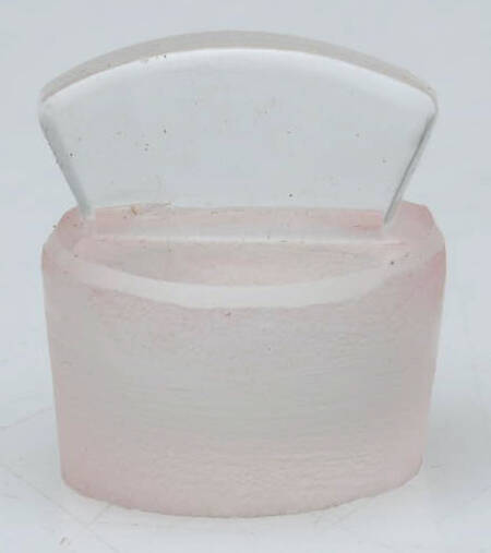 Sterling Hollowware Crystal Stopper for Crystal Perfume Bottle by W J Myatt & Co. Ltd
