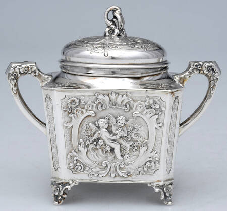 WWQ1 (Hollowware) Sugar Bowl & Lid