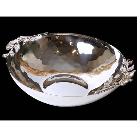 Oliveira (Stainless Hollowware) 14" Serving Bowl
