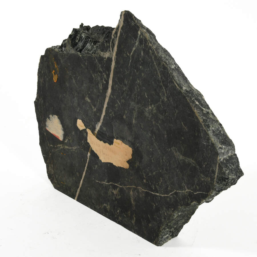 Signed Boy in Spring Painted on a Stone-3
