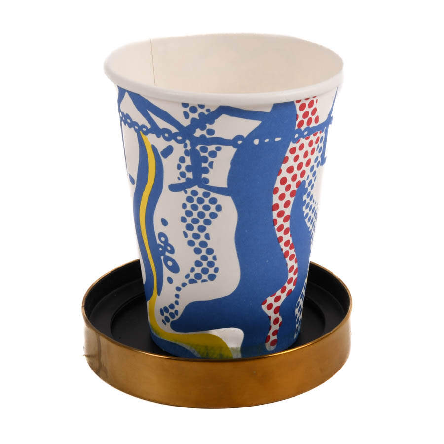 Roy Lichtenstein Screen Print Paper Cup-3