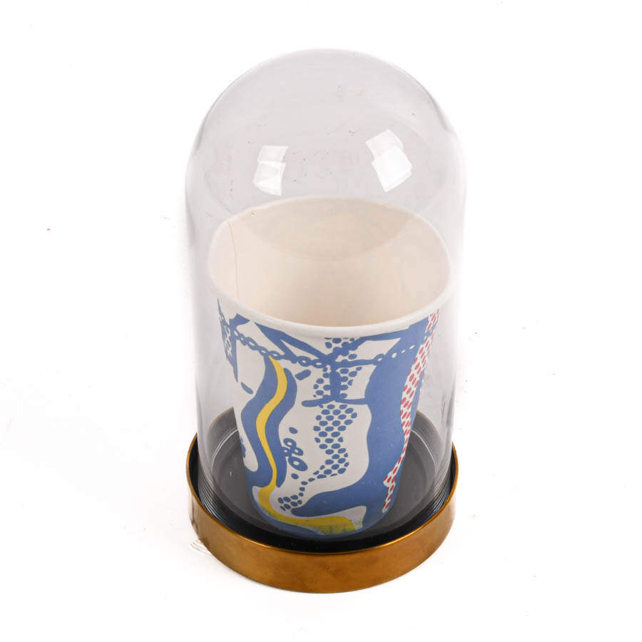 Roy Lichtenstein Screen Print Paper Cup-2