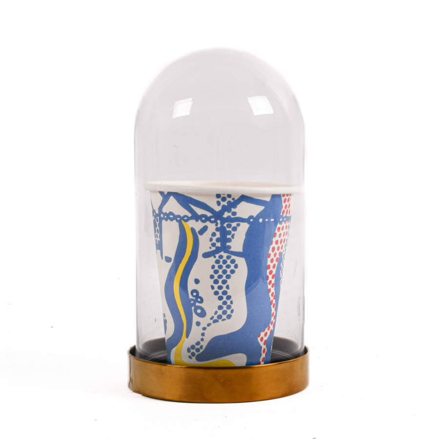 Roy Lichtenstein Screen Print Paper Cup-1