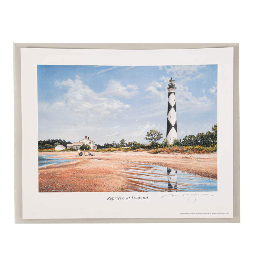 Signed William Mangum "Reprieve at Lookout" Artwork-1