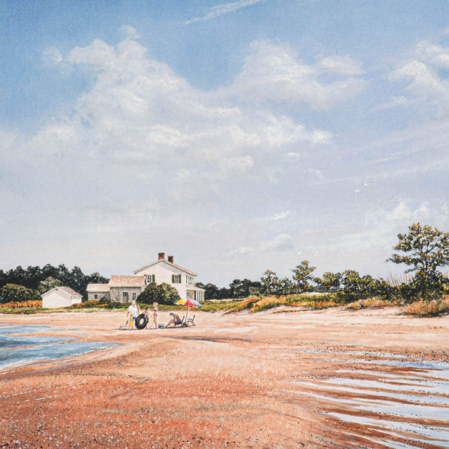 Signed William Mangum "Reprieve at Lookout" Artwork-2